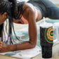 African Sankofa Bird Tumbler With Handle Adinkra Symbols - Chest Arm Tattoo