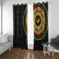 African Sankofa Bird Window Curtain Adinkra Symbols - Chest Arm Tattoo