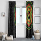 African Sankofa Bird Window Curtain Adinkra Symbols - Chest Arm Tattoo