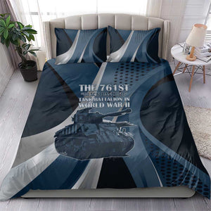 761st Tank Battalion WWII Bedding Set Black Panthers Tribute