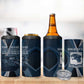 Personalized 761st Tank Battalion WWII 4 in 1 Can Cooler Tumbler Black Panthers Tribute
