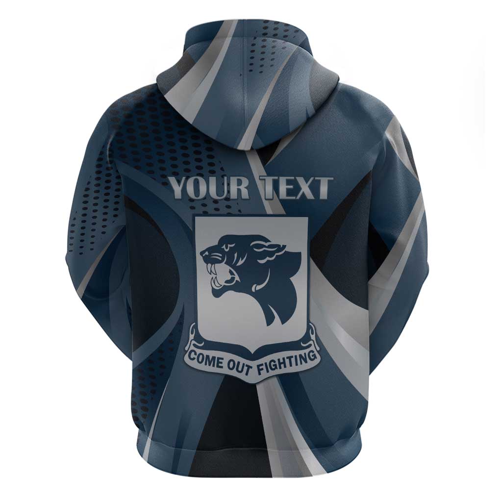 Personalized 761st Tank Battalion WWII Hoodie Black Panthers Tribute