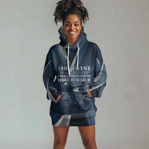 Personalized 761st Tank Battalion WWII Hoodie Dress Black Panthers Tribute