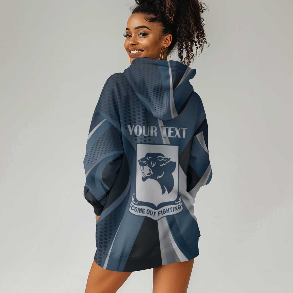 Personalized 761st Tank Battalion WWII Hoodie Dress Black Panthers Tribute