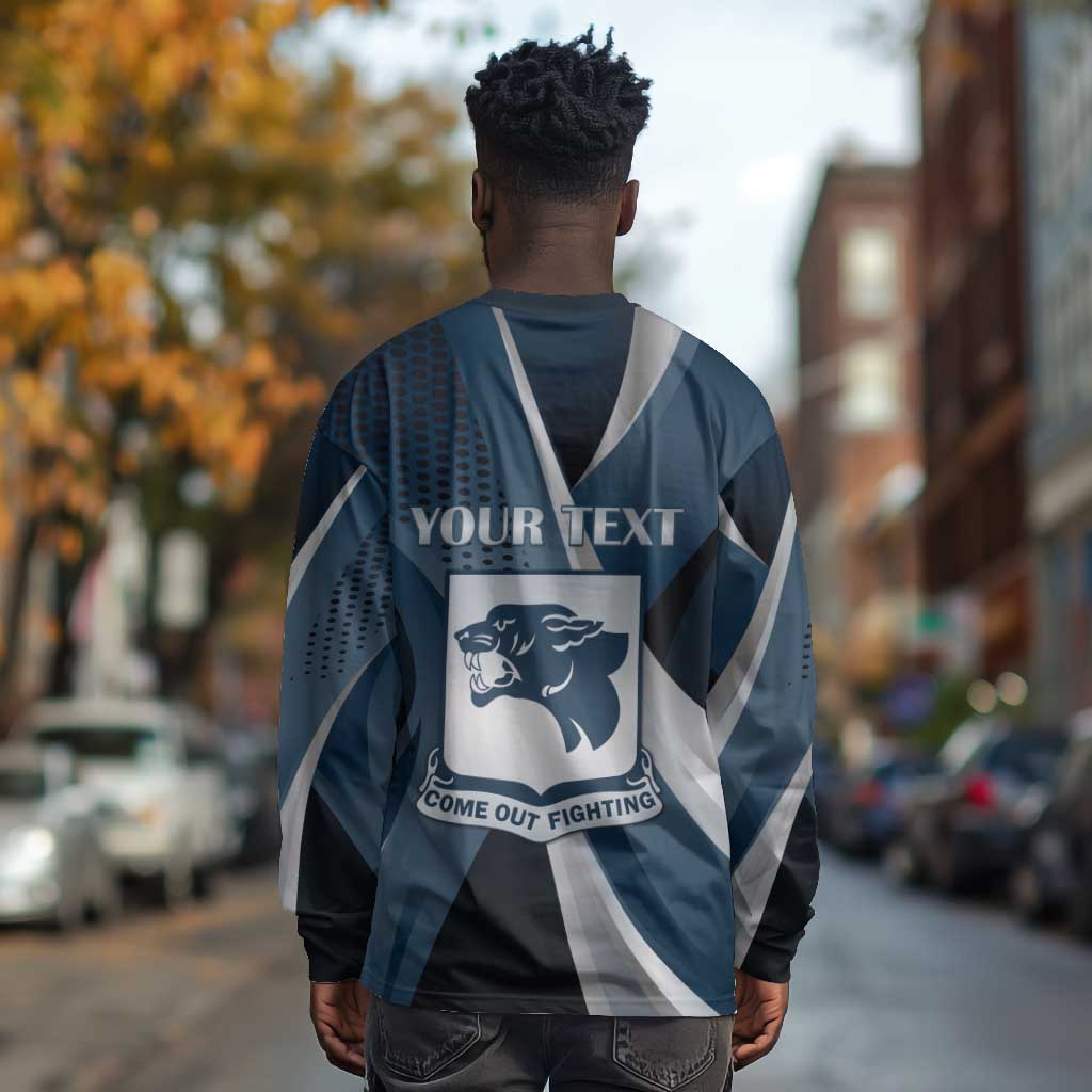 Personalized 761st Tank Battalion WWII Long Sleeve Shirt Black Panthers Tribute