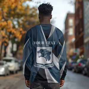 Personalized 761st Tank Battalion WWII Long Sleeve Shirt Black Panthers Tribute