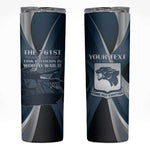 Personalized 761st Tank Battalion WWII Skinny Tumbler Black Panthers Tribute