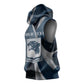 Personalized 761st Tank Battalion WWII Sleeveless Hoodie Black Panthers Tribute