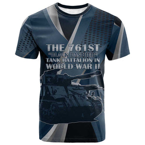 Personalized 761st Tank Battalion WWII T shirt Black Panthers Tribute