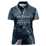 Personalized 761st Tank Battalion WWII Women Polo Shirt Black Panthers Tribute