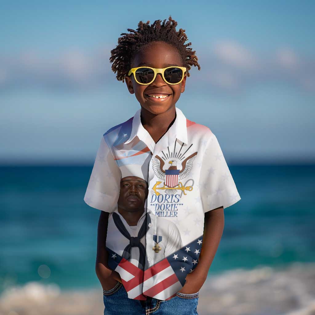 Doris Dorie Miller Kid Hawaiian Shirt The Hero Pearl Harbor