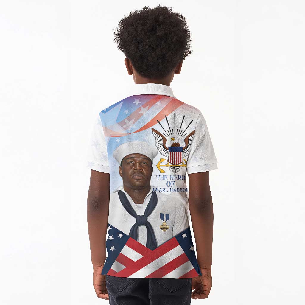 Doris Dorie Miller Kid Polo Shirt The Hero Pearl Harbor
