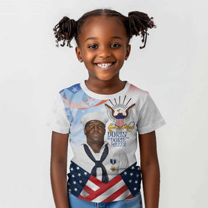 Doris Dorie Miller Kid T shirt The Hero Pearl Harbor