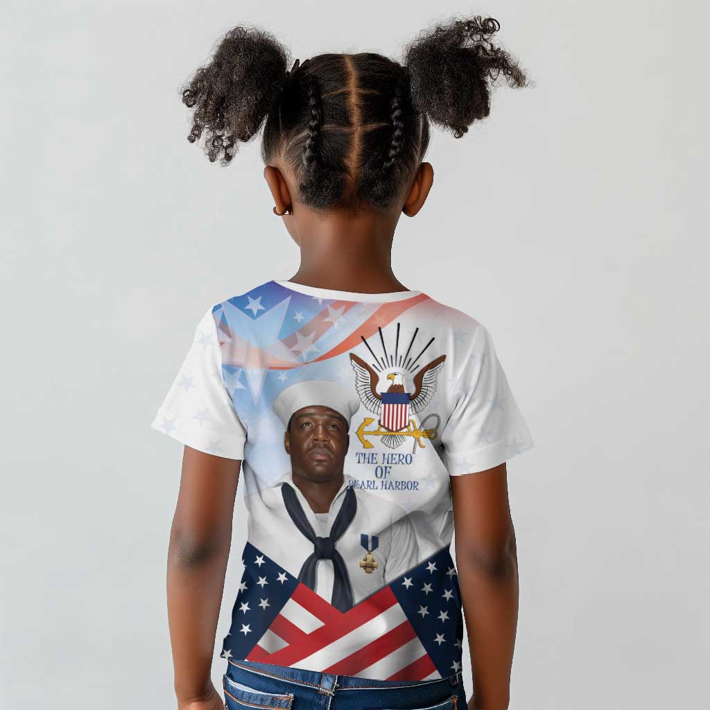 Doris Dorie Miller Kid T shirt The Hero Pearl Harbor