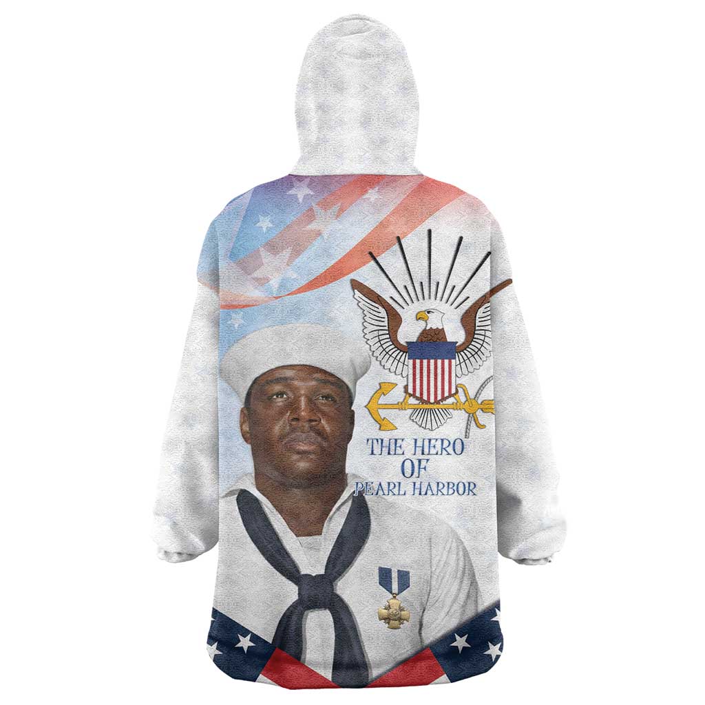 Doris Dorie Miller Kid Wearable Blanket Hoodie The Hero Pearl Harbor