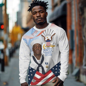 Doris Dorie Miller Long Sleeve Shirt The Hero Pearl Harbor