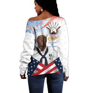 Doris Dorie Miller Off Shoulder Sweater The Hero Pearl Harbor