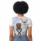 Doris Dorie Miller Raglan Cropped T shirt The Hero Pearl Harbor