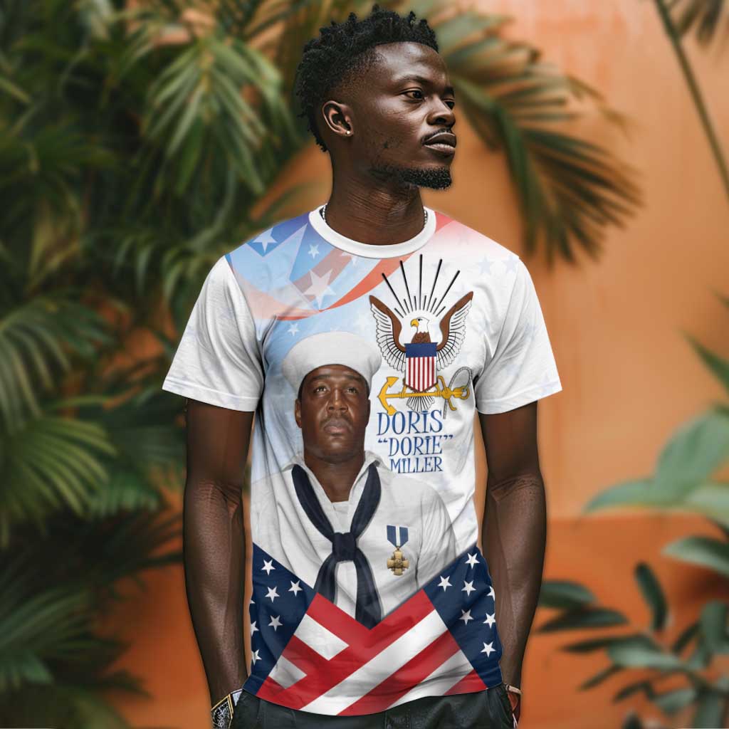 Doris Dorie Miller T shirt The Hero Pearl Harbor