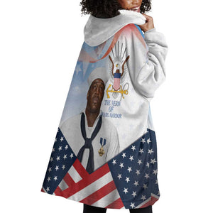 Doris Dorie Miller Wearable Blanket Hoodie The Hero Pearl Harbor