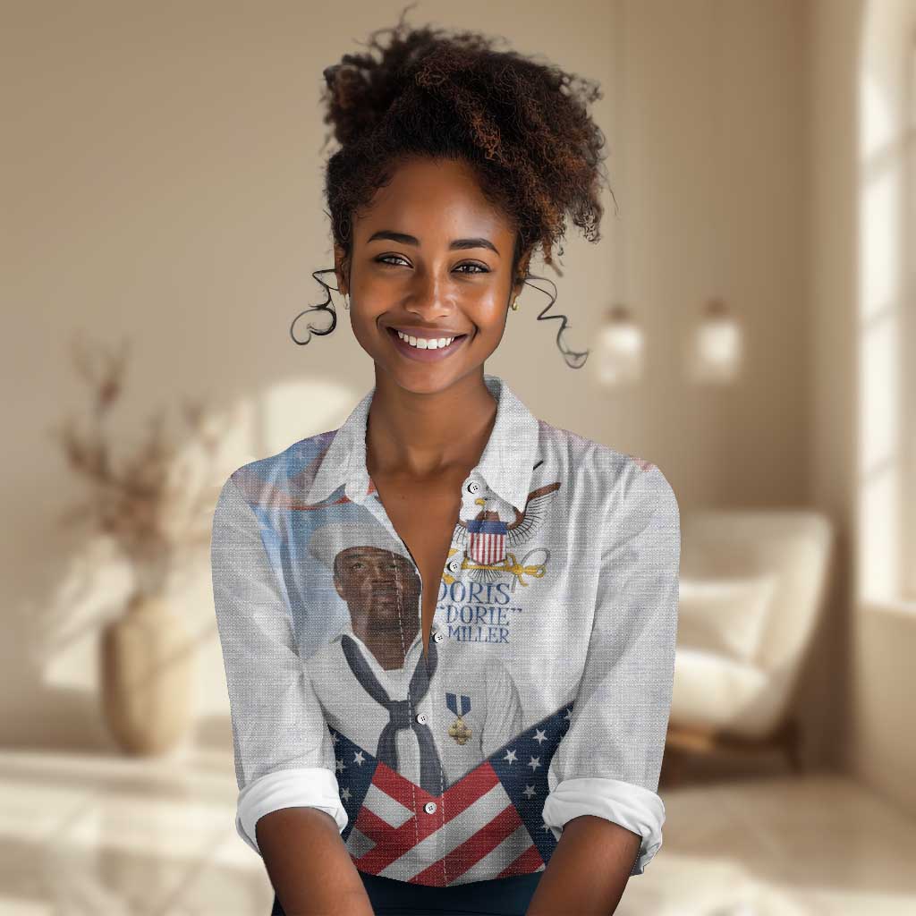 Doris Dorie Miller Women Casual Shirt The Hero Pearl Harbor