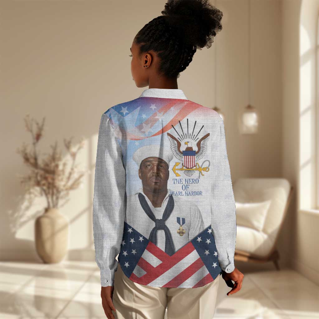 Doris Dorie Miller Women Casual Shirt The Hero Pearl Harbor