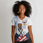 Doris Dorie Miller Women V-Neck T-Shirt The Hero Pearl Harbor