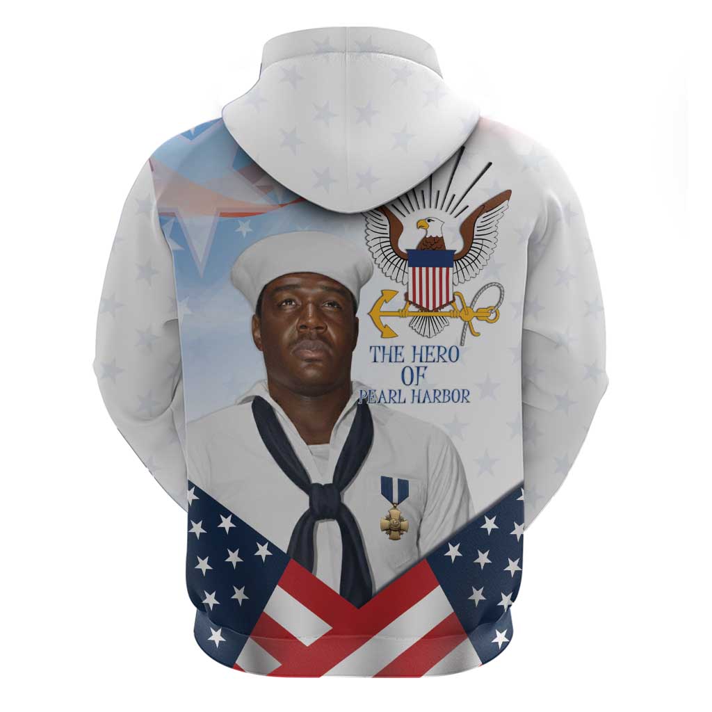 Doris Dorie Miller Zip Hoodie The Hero Pearl Harbor