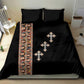 Ethiopia Angels Tilet With Cross Bedding Set Black Color