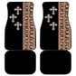 Ethiopia Angels Tilet With Cross Car Mats Black Color
