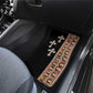 Ethiopia Angels Tilet With Cross Car Mats Black Color