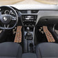 Ethiopia Angels Tilet With Cross Car Mats Black Color