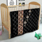 Ethiopia Angels Tilet With Cross Quilt Black Color
