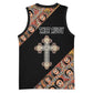Personalized Ethiopia Basketball Jersey Ethiopian Orthodox Church Angel Black Color - African Pride
