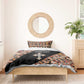 Personalized Ethiopia Bedding Set Ethiopian Orthodox Church Angel Black Color