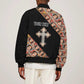 Personalized Ethiopia Bomber Jacket Ethiopian Orthodox Church Angel Black Color