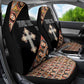 Personalized Ethiopia Car Seat Cover Ethiopian Orthodox Church Angel Black Color