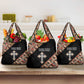 Personalized Ethiopia Grocery Bag Ethiopian Orthodox Church Angel Black Color