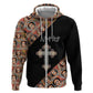 Personalized Ethiopia Hoodie Ethiopian Orthodox Church Angel Black Color