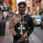 Personalized Ethiopia Hoodie Ethiopian Orthodox Church Angel Black Color