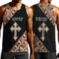 Personalized Ethiopia Men Tank Top Ethiopian Orthodox Church Angel Black Color