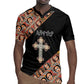 Personalized Ethiopia Rugby Jersey Ethiopian Orthodox Church Angel Black Color