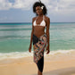 Personalized Ethiopia Sarong Ethiopian Orthodox Church Angel Black Color