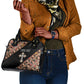 Personalized Ethiopia Shoulder Handbag Ethiopian Orthodox Church Angel Black Color