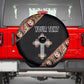 Personalized Ethiopia Spare Tire Cover Ethiopian Orthodox Church Angel Black Color
