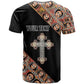 Personalized Ethiopia T shirt Ethiopian Orthodox Church Angel Black Color