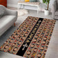 Ethiopia Area Rug Ethiopian Tewahedo Angel Orthodox Black Color