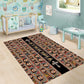 Ethiopia Area Rug Ethiopian Tewahedo Angel Orthodox Black Color