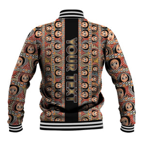 Personalized Ethiopia Baseball Jacket Ethiopian Tewahedo Angel Orthodox Black Color