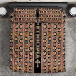 Ethiopia Bedding Set Ethiopian Tewahedo Angel Orthodox Black Color